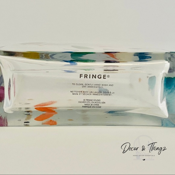 Fringe Studio Accents Rectangular Glass Vase Poshmark